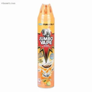 Bình xịt côn trùng Jumbo Vape hương cam chanh dạng chai 600ml