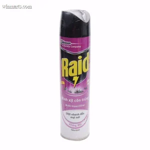 Bình xịt côn trùng Raid không mùi 600ml