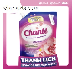 CHANTE Nước giặt xả hương cao cấp 3,4kg