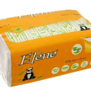 Giấy lụa rút tre Elene 100 tờ 3 lớp