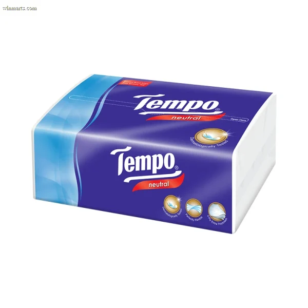 Khăn giấy rút Tempo Softpack 90 tờ