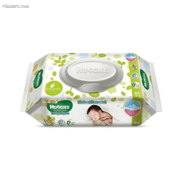 Khăn ướt không mùi Huggies 64 Miếng