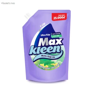 Nước giặt xả MaxKleen hương vườn sớm mai 2.4kg