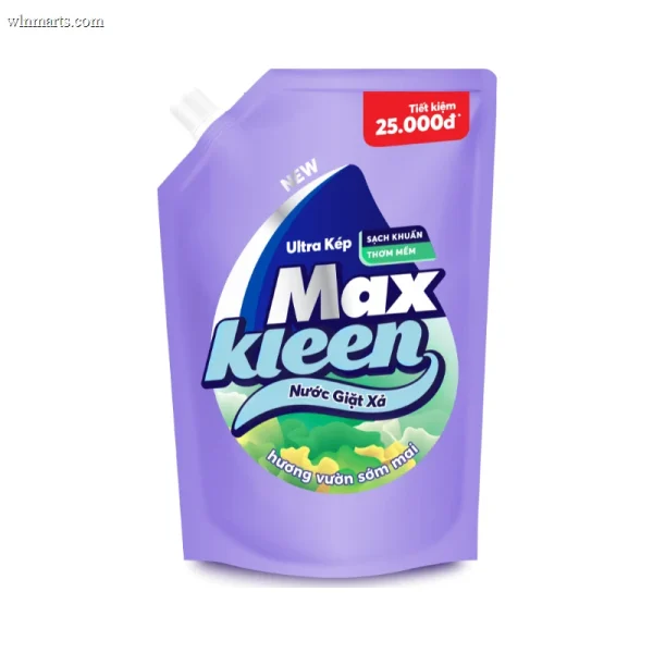 Nước giặt xả MaxKleen hương vườn sớm mai 2.4kg