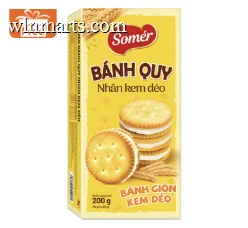 SOMÉR Bánh quy nhân kem dẻo 200g