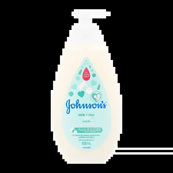 Sữa tắm tinh chất sữa và gạo Johnson & Johnson 500ml