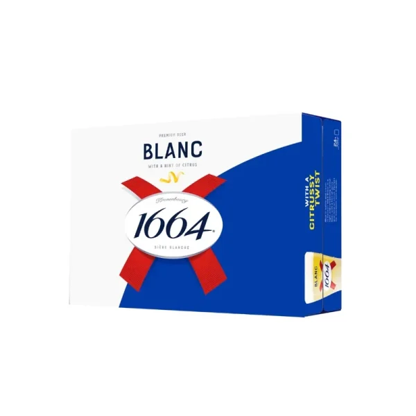 Thùng 24 lon bia Blanc 330ml
