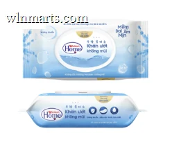 WMHOME Khăn ướt kháng khuẩn không mùi 80 tờ